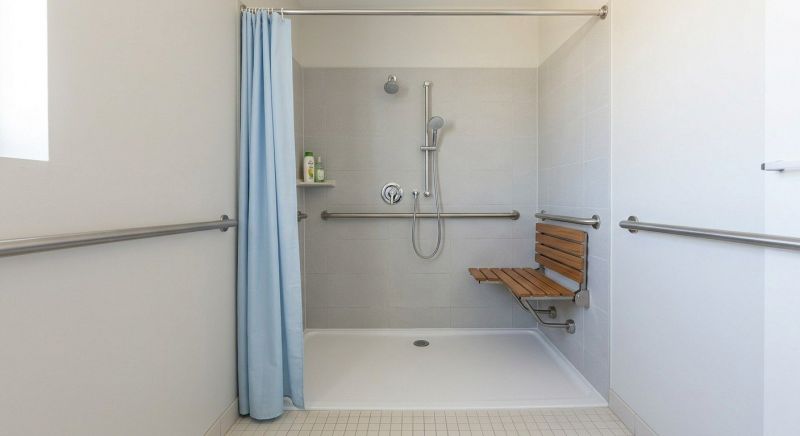 Accessible Shower Construction in Bucks County, PA