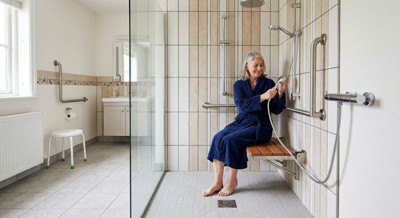 Elderly Shower Installation in Sarasota County, FL